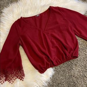 Cropped Charlotte Russe Top